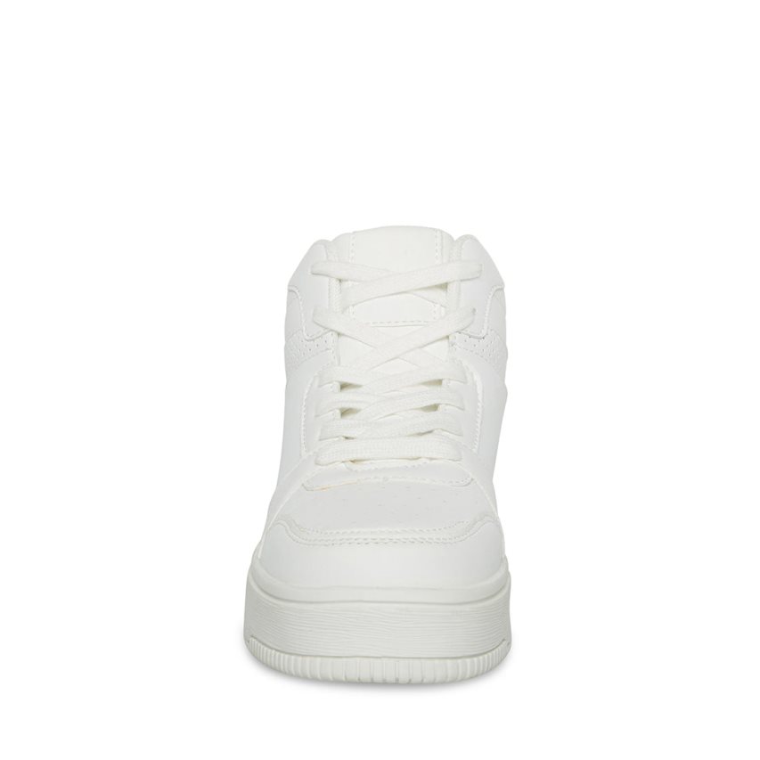 White Steve Madden Scott Women's Sneakers | PH 6415BXI